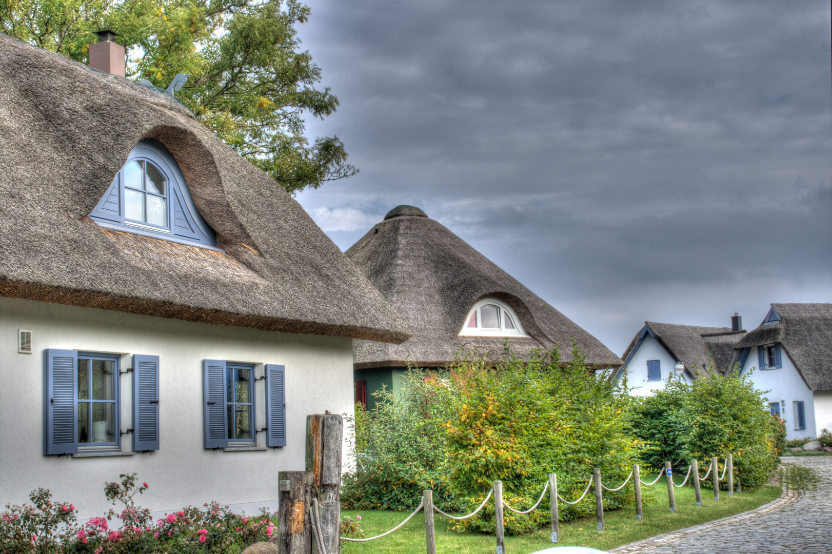 Häuser in Putgarten am Kap Arkona