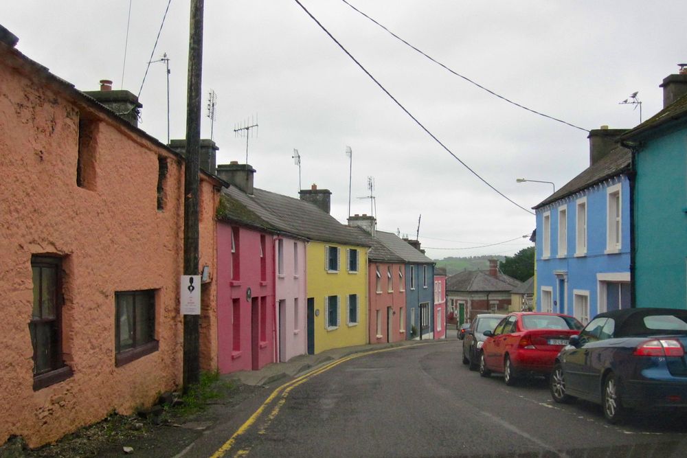 Häuser in Schull, West Cork