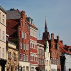 Häuser-Persönlichkeiten einer Straße in Lübeck