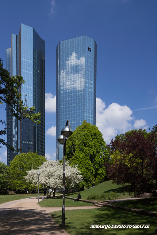 Häuser von Frankfurt