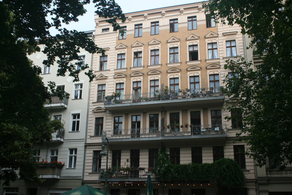 Haeuserfassade am Prenzlauerberg