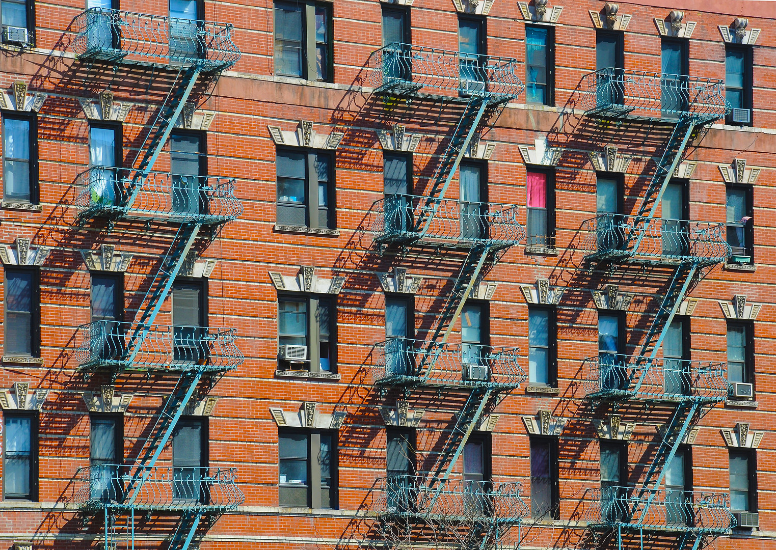 Häuserfassade in New York