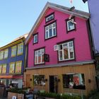 Häuserfassade in Stavanger