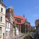 Häuserfassade in Wismar