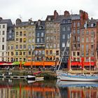 Häuserfront in Honfleur