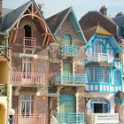 Häuserfront in Le Treport