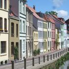 Häuserfront in Wismar