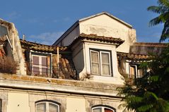 Häuserfronten Lissabon - 3