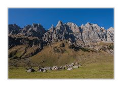 Häusergruppe auf dem Urnerboden