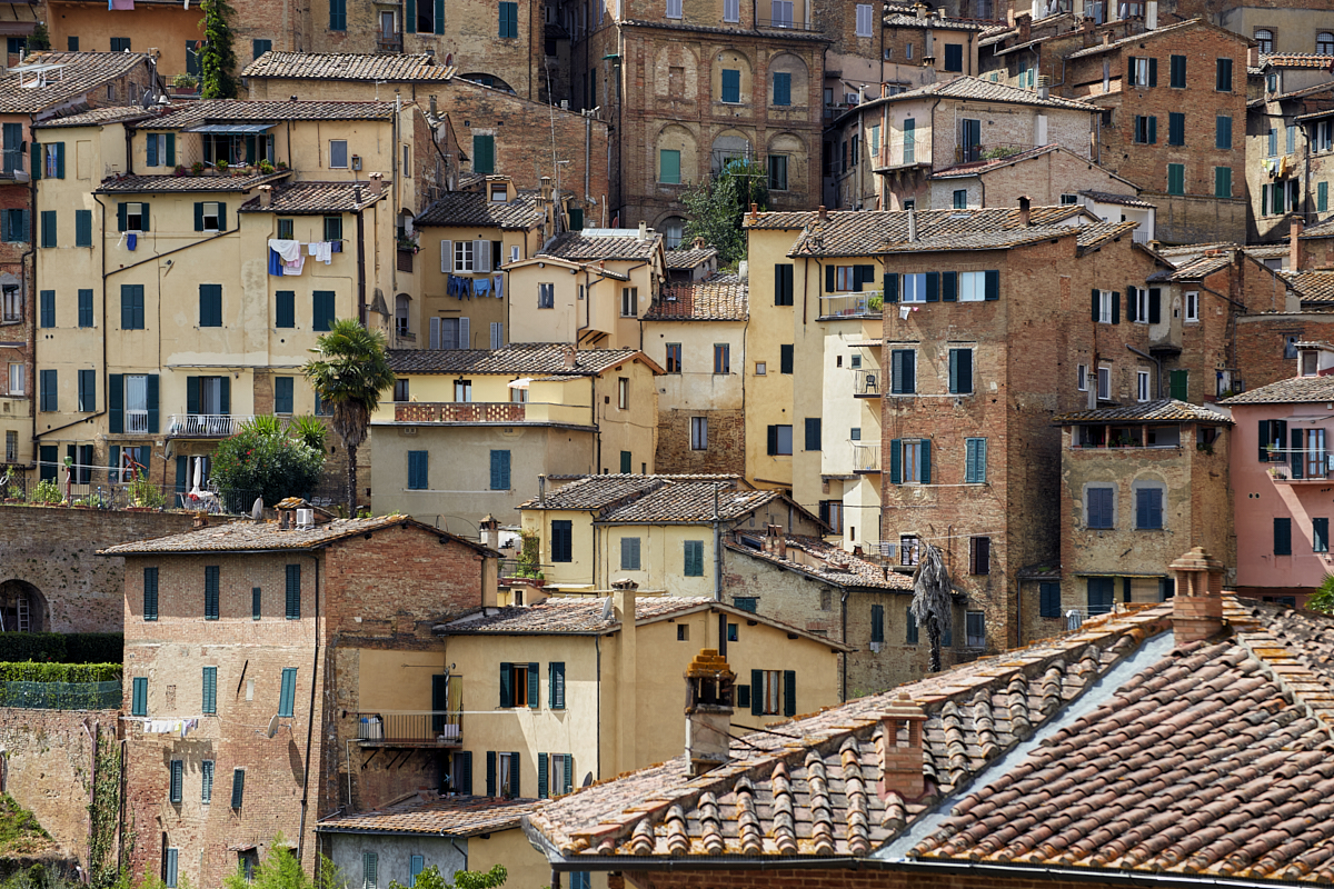 Häusermeer Siena