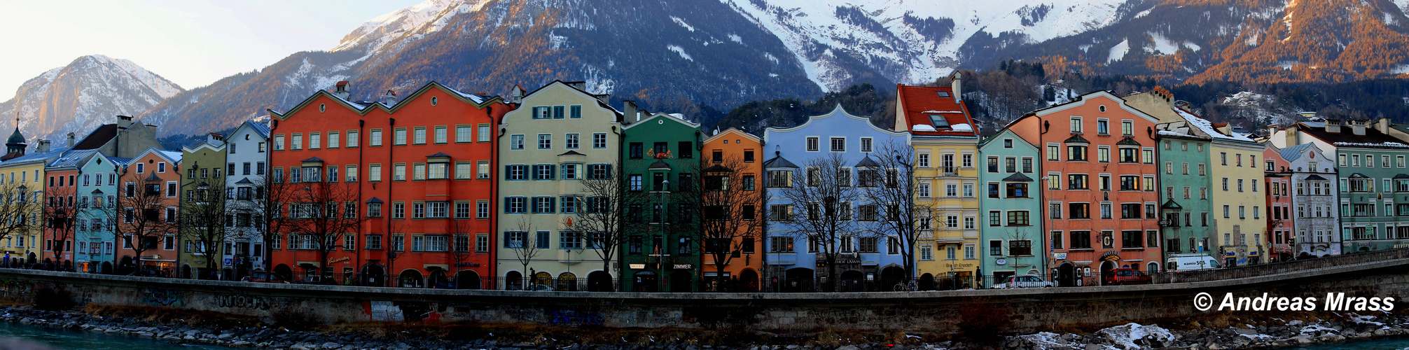 Häuserpanorama von Innsbruck