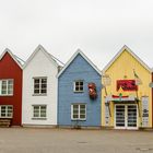 Häuserreihe in Eckernförde