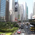 Häuserschlucht in Hong Kong