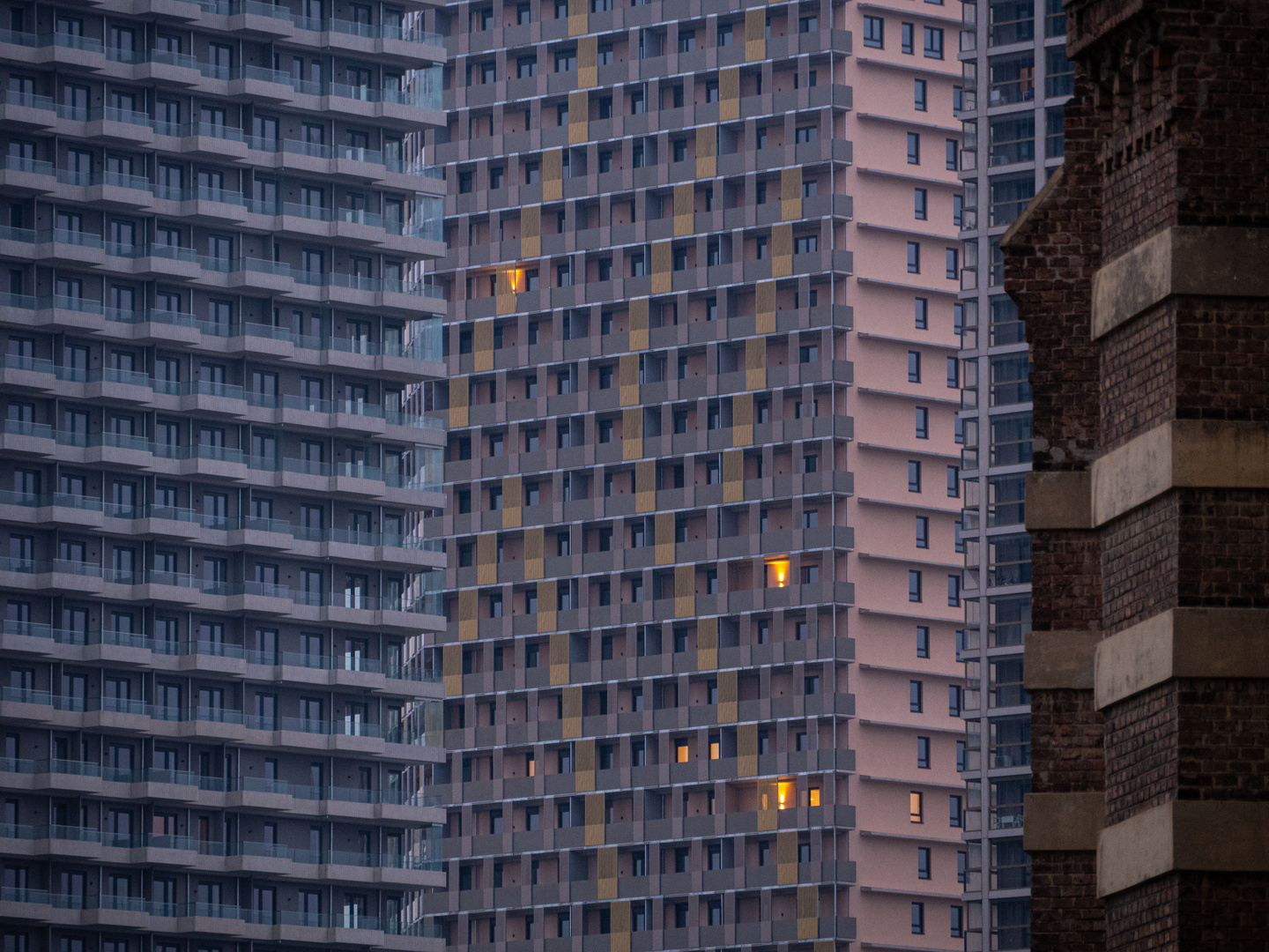 Häuserschlucht Wien 