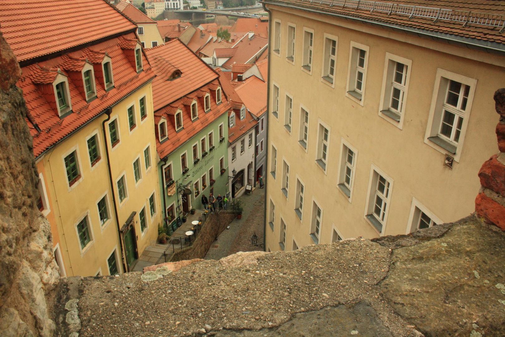 häuserschluchten in meissen