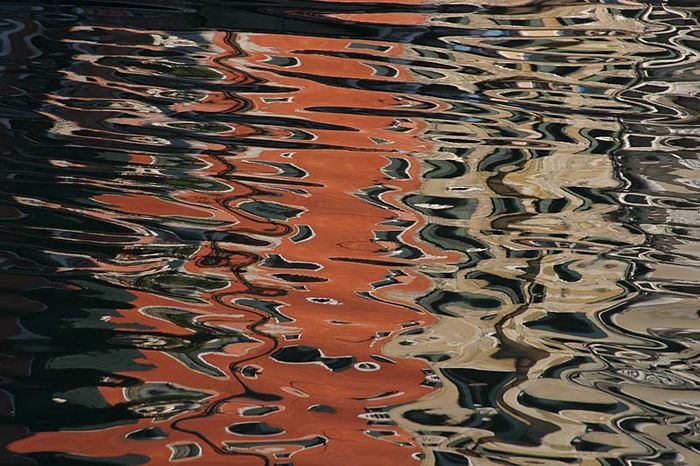 Häuserspiegelung in Venedig