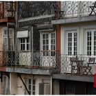 Häuserwand in Porto