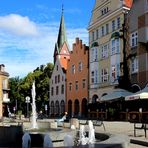 Häuserzeile 2 am Marktplatz von Olsztyn (Allenstein)