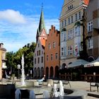 Häuserzeile 2 am Marktplatz von Olsztyn (Allenstein)