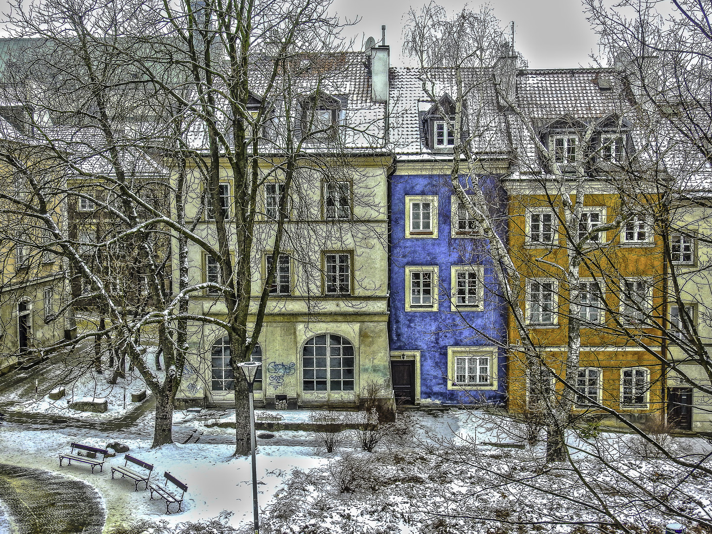 Häuserzeile bei der Altstadt