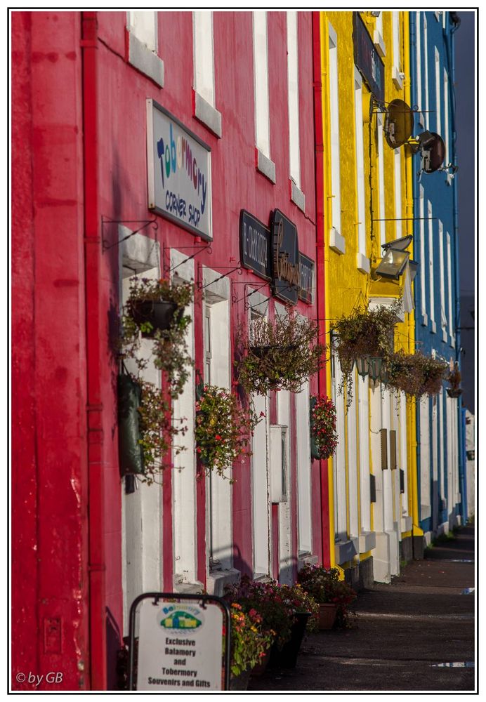 Häuserzeile in Tobermory