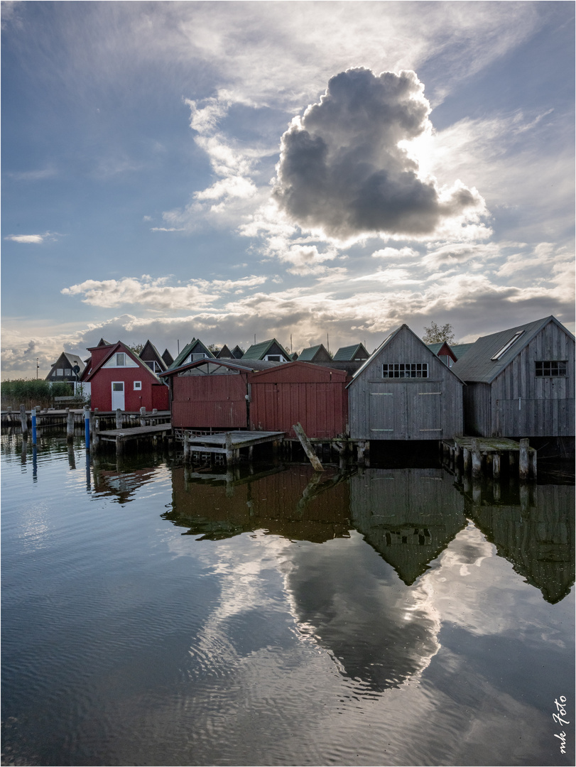 Hafen Althagen im Fischland auf dem Darß