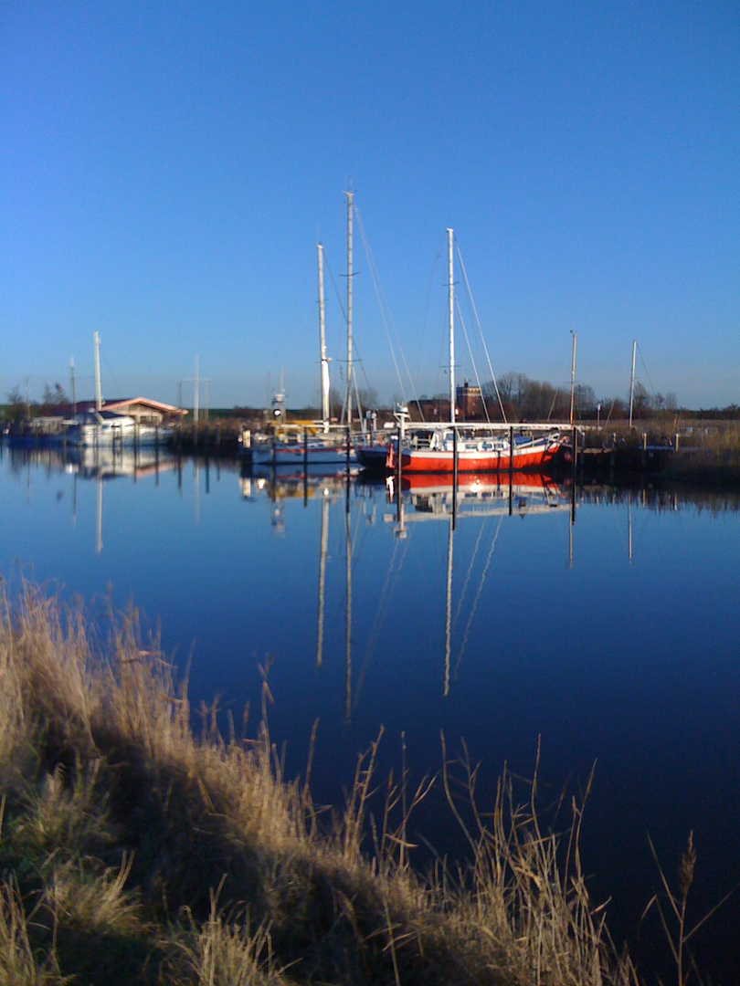 Hafen am Abend