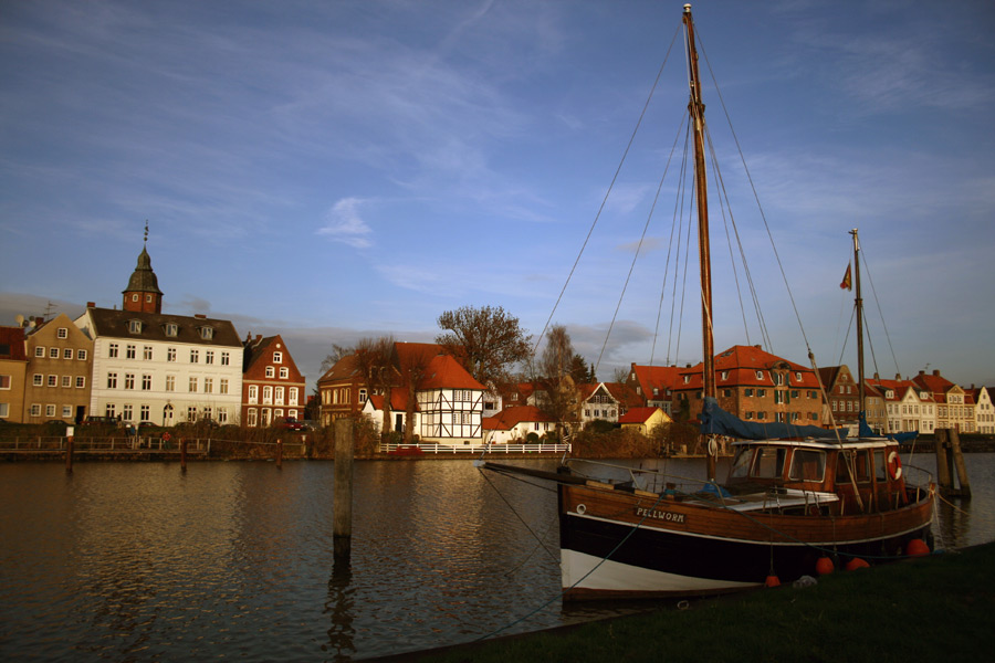 Hafen am Abend