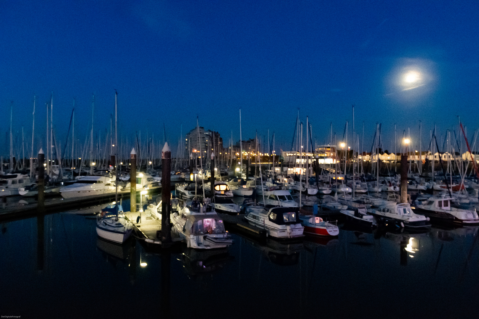 Hafen am Abend