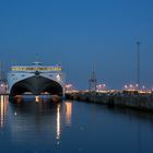 Hafen am Abend