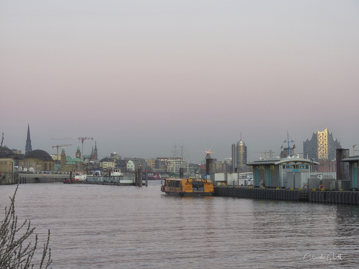 Hafen am Abend 