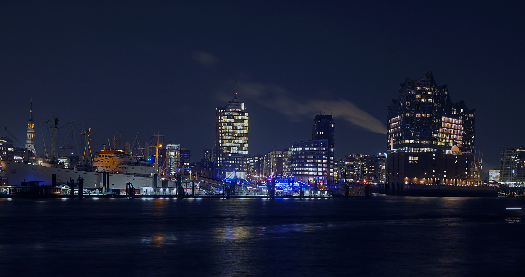 Hafen am Abend - Hafencity_2