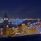 Hafen am Abend - St. Pauli Landungsbrücken_2