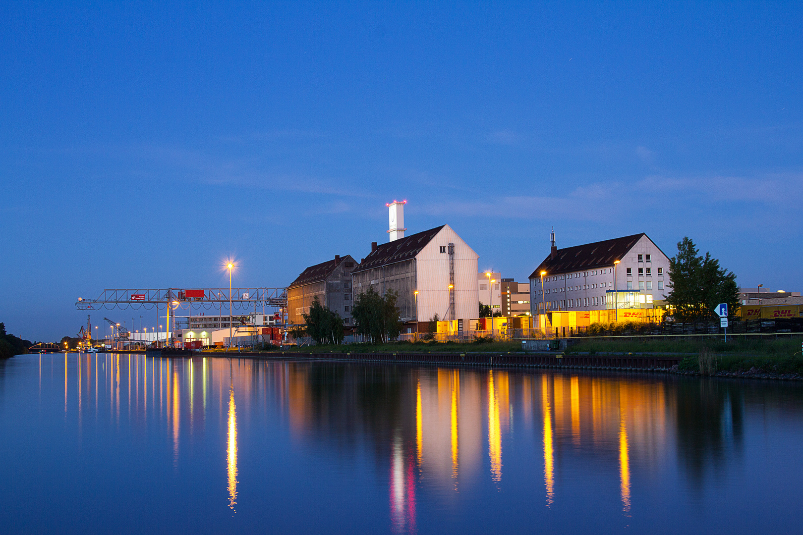 Hafen am Mittellandkanal