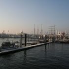 Hafen am Morgen