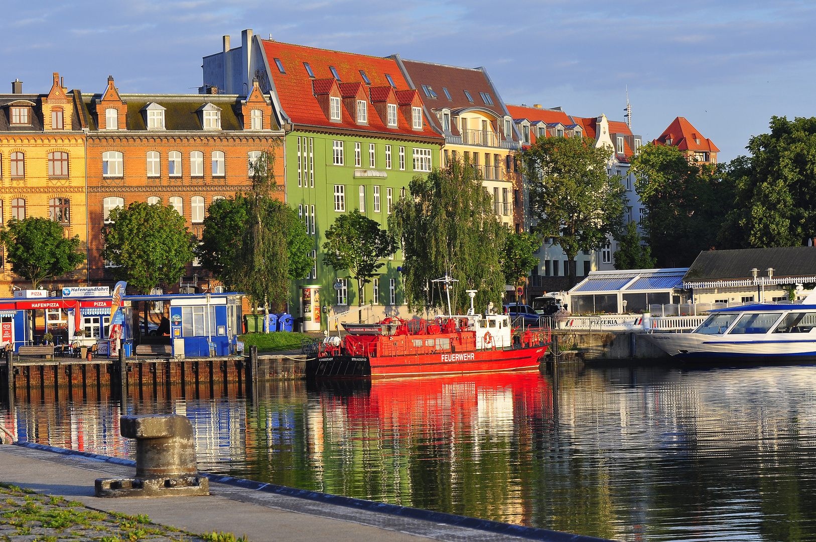 Hafen am Morgen