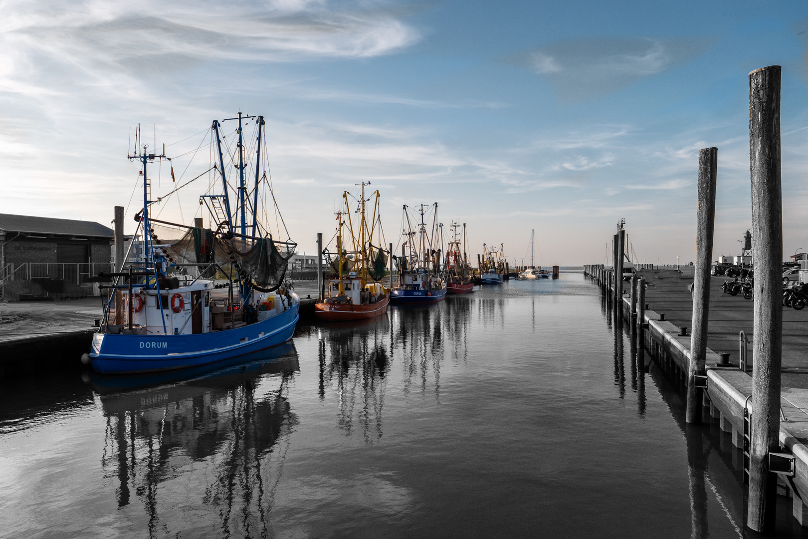 Hafen an der Nordsee