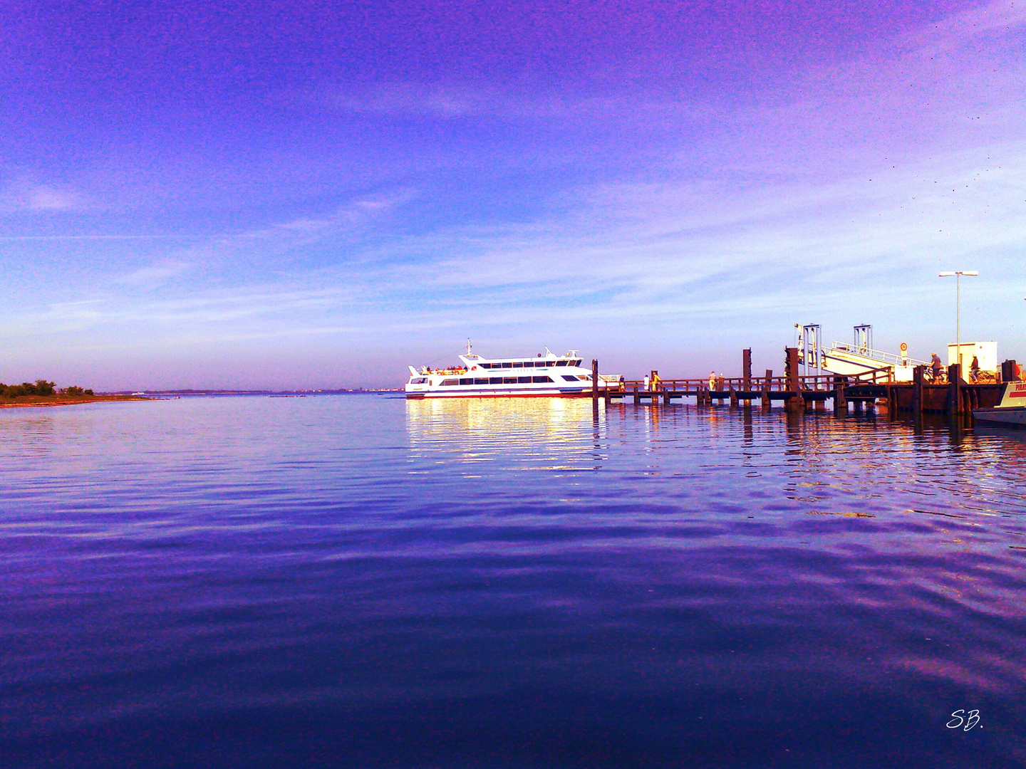 Hafen an der Ostsee