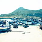 Hafen auf Favignana, Sicilia