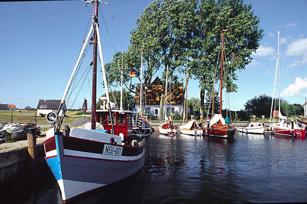 Hafen auf Hiddensee