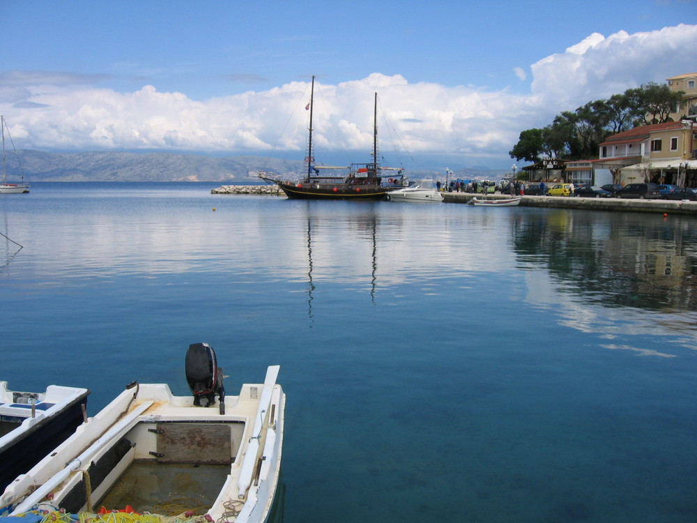 Hafen auf Korfu