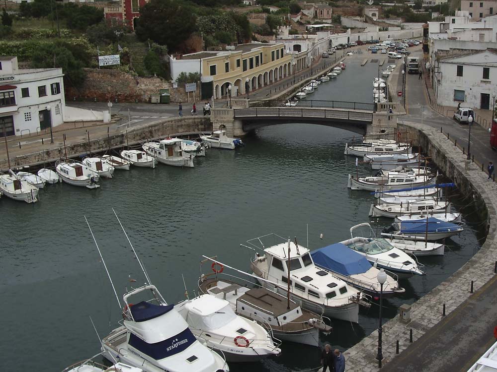 Hafen auf Menorca
