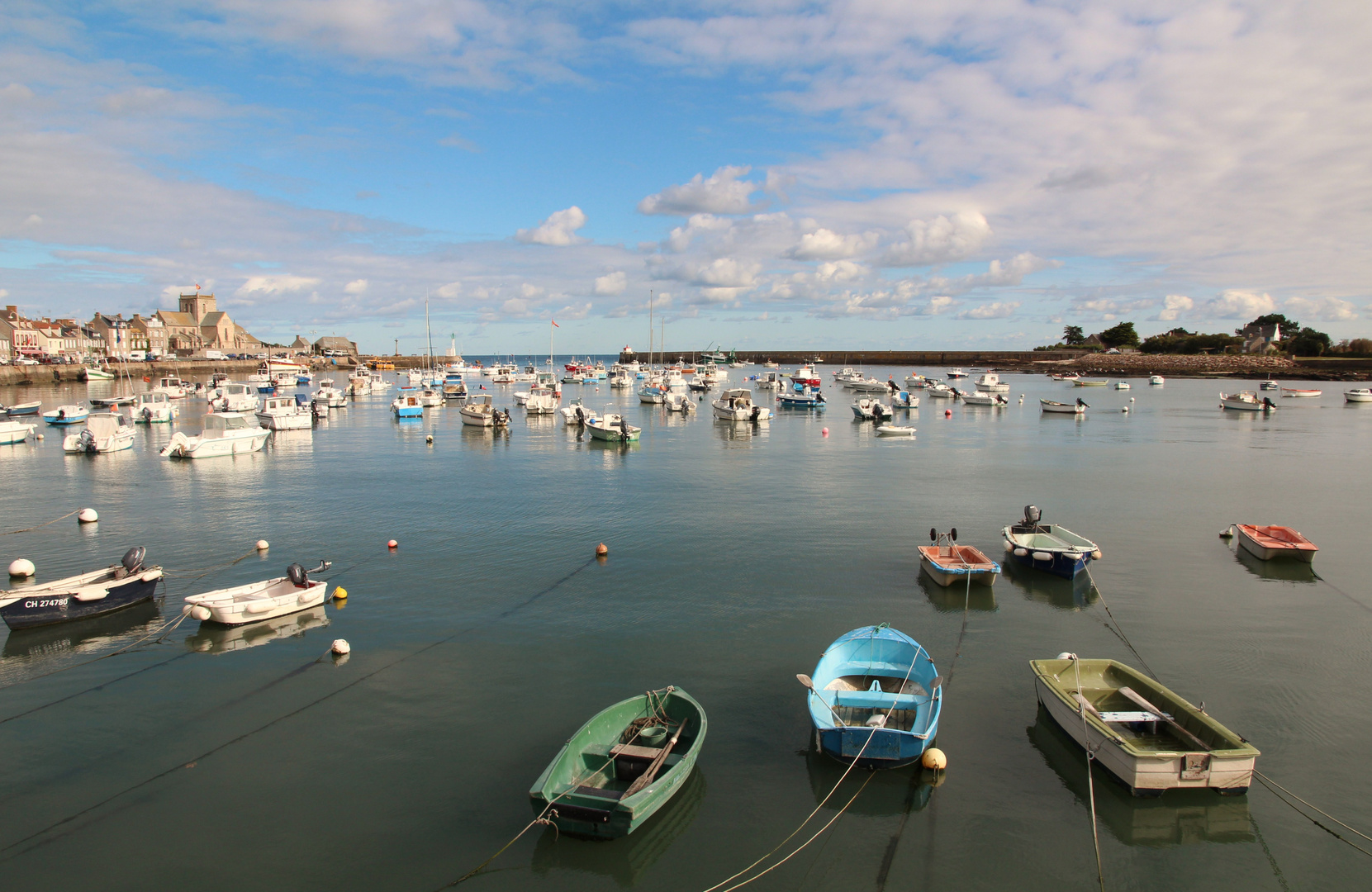 Hafen Barfleur Normandie