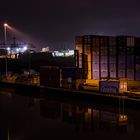 Hafen bei Nacht