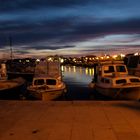 HAFEN bei NAcht in Pirovac Richtung Biograd