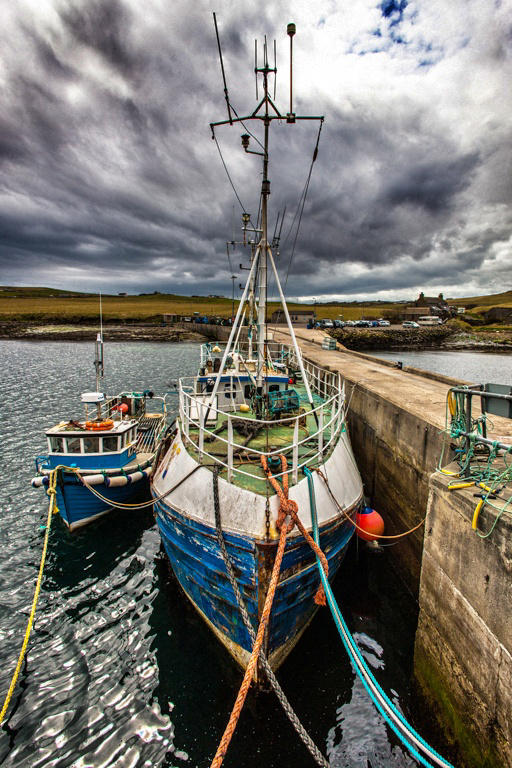 Hafen bei Tingwall - Orkney Islands - Schottland