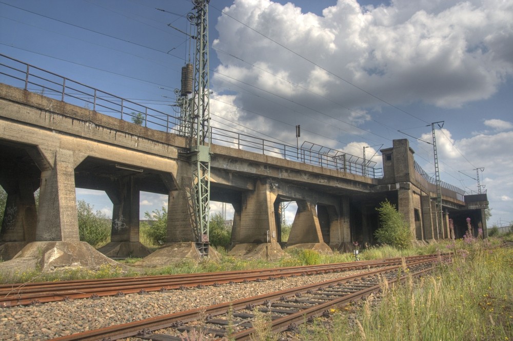 Hafen City Alte Bahnbrücke