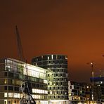 Hafen City at night