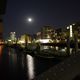 Hafen City bei Mondschein