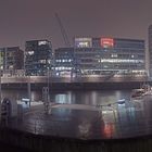 Hafen City im Regen